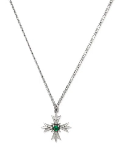 EMANUELE BICOCCHI CREST CRYSTAL NECKLACE