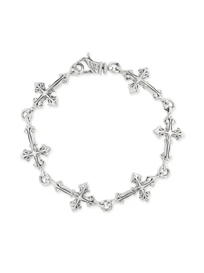 EMANUELE BICOCCHI LARGE AVELLI MULTI-CROSS BRACELET