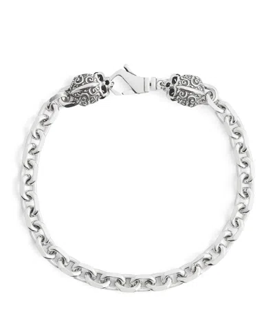 EMANUELE BICOCCHI STERLING SILVER CHAIN BRACELET