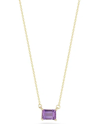 EMBER FINE JEWELRY EMBER FINE JEWELRY 14K AMETHIST NECKLACE