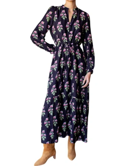 EMERSON FRY FRANCES DRESS IN WINEBERRY