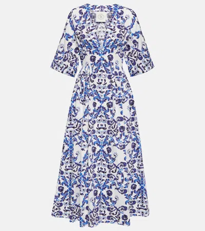 EMILIA WICKSTEAD ELOWEN PRINTED COTTON MAXI DRESS