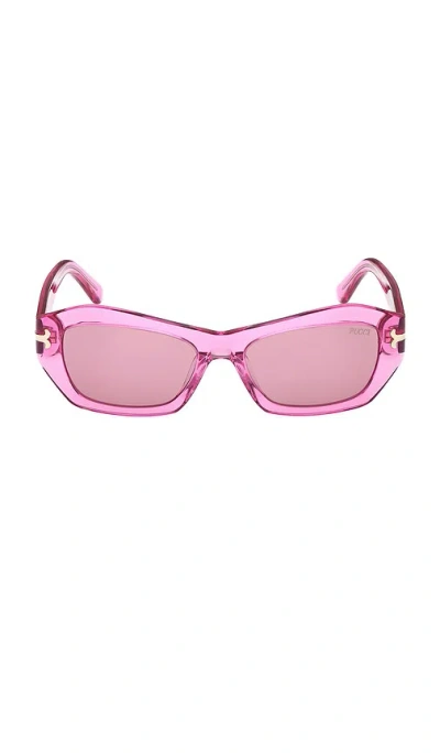PUCCI GEOMETRIC SUNGLASSES
