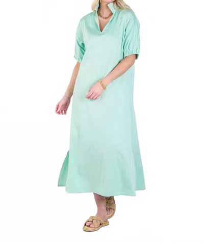 EMILY MCCARTHY POPPY MAXI IN MIST GREEN