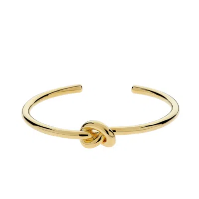 EMMA HOLLAND JEWELLERY WOMEN'S GOLD LOVE KNOT CUFF