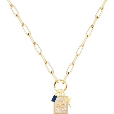 EMMA RAE EMMA RAE CELESTIAL LUXE EVERLINK NECKLACE