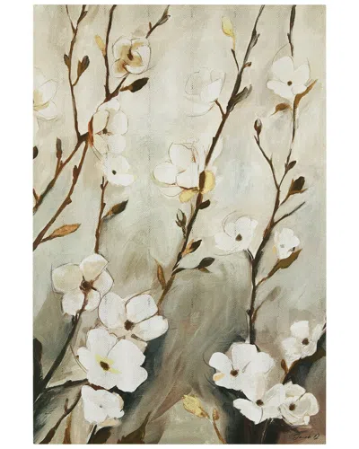 EMPIRE ART DIRECT EMPIRE ART DIRECT BLOSSOMING TRANQUILITY FLORAL WRAPPED CANVAS WALL ART