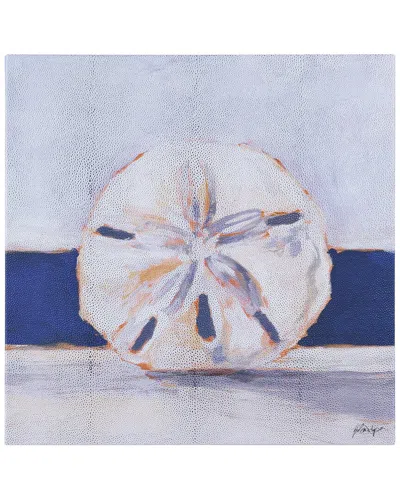 EMPIRE ART DIRECT EMPIRE ART DIRECT COASTAL SERENITY I METALLIC WRAPPED CANVAS WALL ART