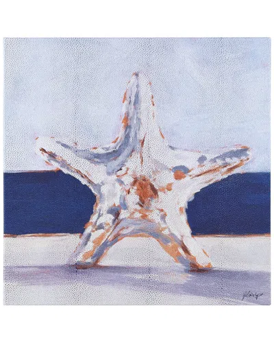 EMPIRE ART DIRECT EMPIRE ART DIRECT COASTAL SERENITY II METALLIC WRAPPED CANVAS WALL ART