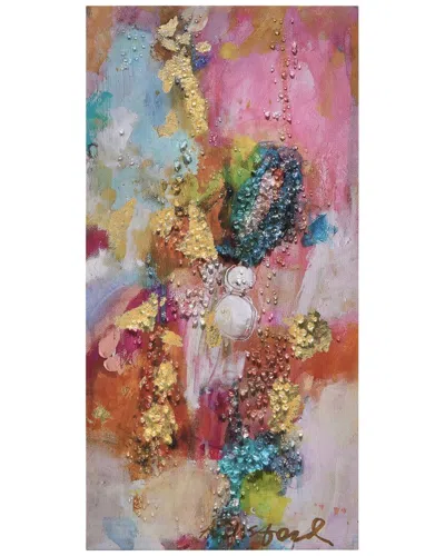 EMPIRE ART DIRECT EMPIRE ART DIRECT COLORFUL SYMPHONY II EMBELLISHED CANVAS WALL ART