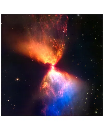 EMPIRE ART DIRECT EMPIRE ART DIRECT CONSTELLATION TAURUS FIERY HOURGLASS FREE-FLOATING REVERSE PRINTED TEMPERED GLASS 