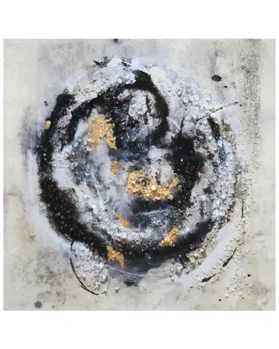 EMPIRE ART DIRECT EMPIRE ART DIRECT COSMIC SWIRL I EMBELLISHED CANVAS WALL ART