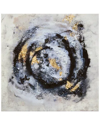 EMPIRE ART DIRECT EMPIRE ART DIRECT COSMIC SWIRL II EMBELLISHED CANVAS WALL ART