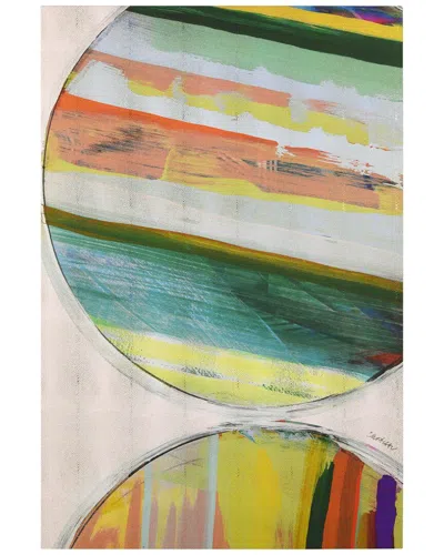 EMPIRE ART DIRECT EMPIRE ART DIRECT ETHEREAL SPHERES ABSTRACT WRAPPED CANVAS WALL ART