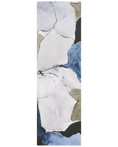 EMPIRE ART DIRECT EMPIRE ART DIRECT FLORAL SERENITY II ABSTRACT WRAPPED CANVAS WALL ART