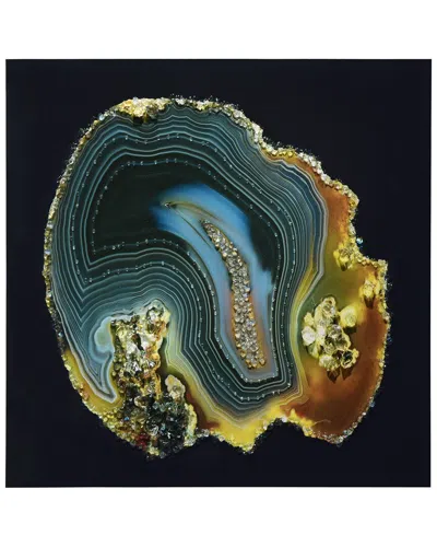 EMPIRE ART DIRECT EMPIRE ART DIRECT GEODE SPLENDOR II EMBELLISHED CANVAS WALL ART