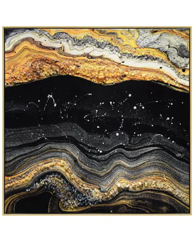 EMPIRE ART DIRECT EMPIRE ART DIRECT GOLDEN EARTH I EMBELLISHED CANVAS WALL ART