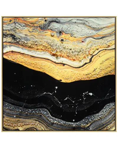 EMPIRE ART DIRECT EMPIRE ART DIRECT GOLDEN EARTH II EMBELLISHED CANVAS WALL ART