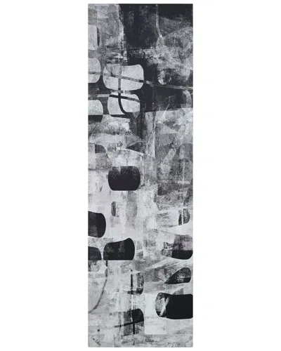 EMPIRE ART DIRECT EMPIRE ART DIRECT MONOCHROME ABSTRACT PANEL I WRAPPED CANVAS WALL ART