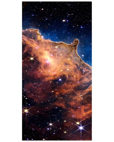 EMPIRE ART DIRECT EMPIRE ART DIRECT MOUNTAINS OF THE CARINA NEBULA A FREE-FLOATING REVERSE PRINTED TEMPERED GLASS WALL