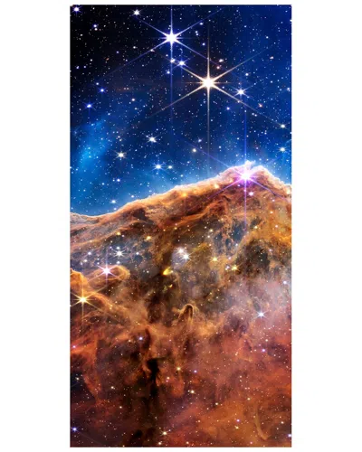 EMPIRE ART DIRECT EMPIRE ART DIRECT MOUNTAINS OF THE CARINA NEBULA B FREE-FLOATING REVERSE PRINTED TEMPERED GLASS WALL