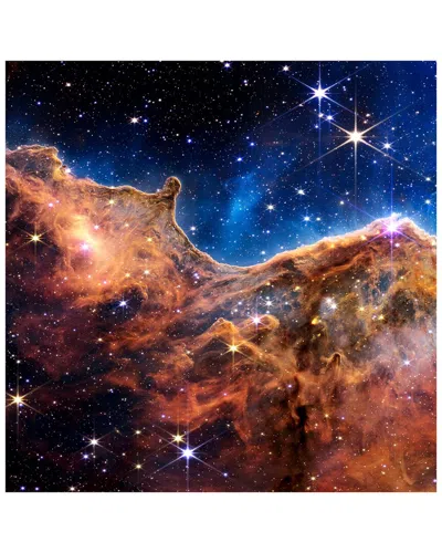 EMPIRE ART DIRECT EMPIRE ART DIRECT MOUNTAINS OF THE CARINA NEBULA I FREE-FLOATING REVERSE PRINTED TEMPERED GLASS WALL