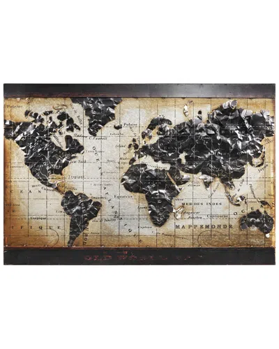 EMPIRE ART DIRECT EMPIRE ART DIRECT WORLD MAP 2 METAL ARTWORK