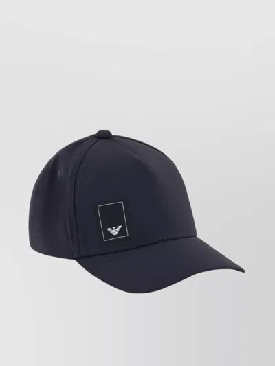 EMPORIO ARMANI BRANDED BASEBALL CAP CURVED PEAK