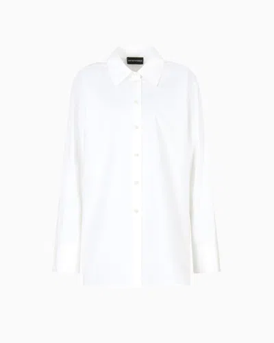 EMPORIO ARMANI DAWN TO DUSK COTTON POPLIN SHIRT