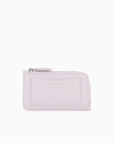 EMPORIO ARMANI DEER-PRINT BELT WITH EAGLE LOGO CHARM