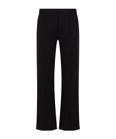 EMPORIO ARMANI DOUBLE-JERSEY CREASED TROUSERS
