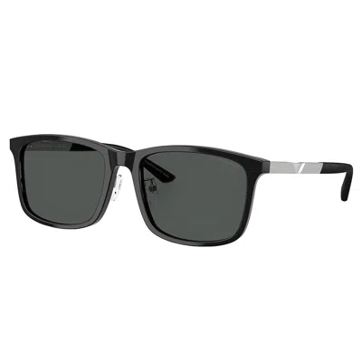 EMPORIO ARMANI EA 4241D 501787 57MM UNISEX SQUARE SUNGLASSES