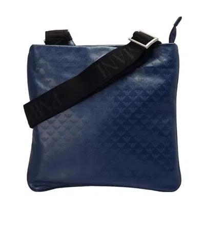 EMPORIO ARMANI FULL LOGO PRINTING DIAGONAL CROSS PACKAGE