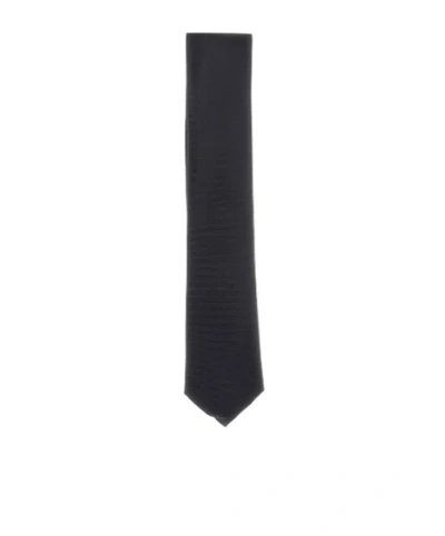 EMPORIO ARMANI GABARDINE SILK TIE