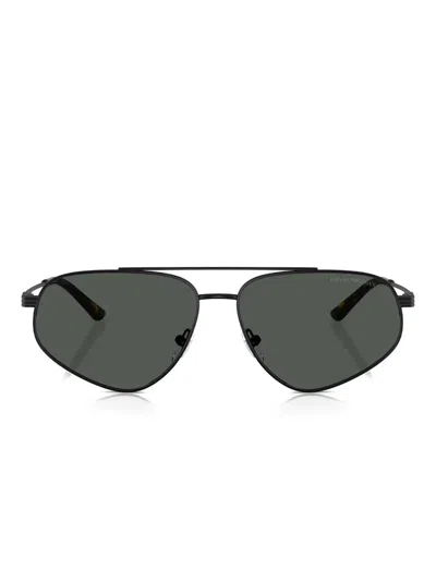 EMPORIO ARMANI GEOMETRIC-FRAME SUNGLASSES
