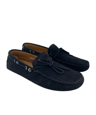 EMPORIO ARMANI LACING ROUND HEAD LOAFERS