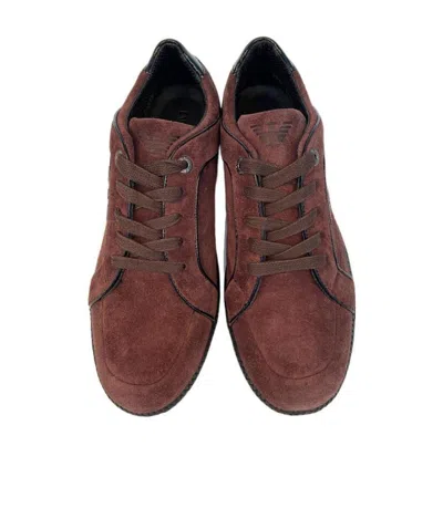 EMPORIO ARMANI LOGO CASUAL SPORTS SHOES