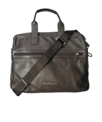 EMPORIO ARMANI LOGO DETAILS HANDBAG