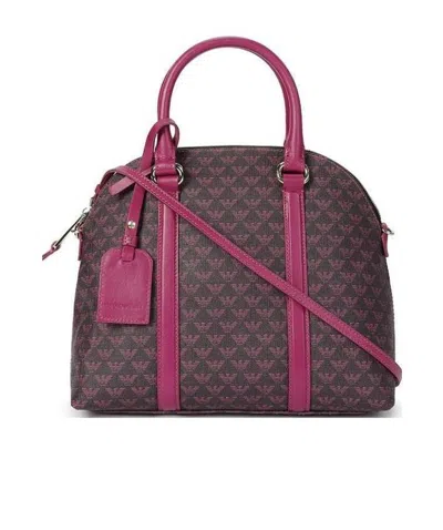 EMPORIO ARMANI LOGO DETAILS HANDBAG