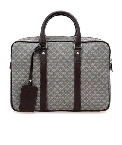 EMPORIO ARMANI LOGO DETAILS HANDBAG