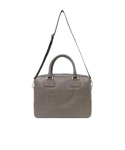 EMPORIO ARMANI LOGO DETAILS HANDBAG