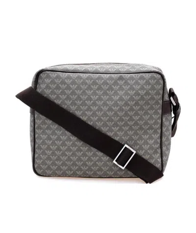 EMPORIO ARMANI LOGO DETAILS SATCHEL