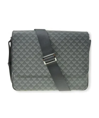 EMPORIO ARMANI LOGO DETAILS SATCHEL