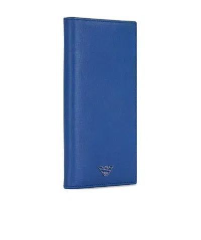 EMPORIO ARMANI LOGO DETAILS WALLET