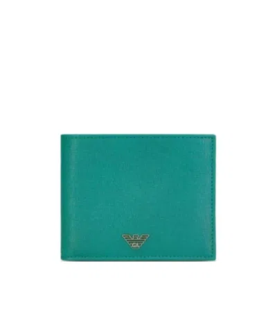 EMPORIO ARMANI LOGO DETAILS WALLET