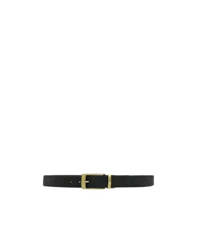 EMPORIO ARMANI LOGO EMBOSSED BELT