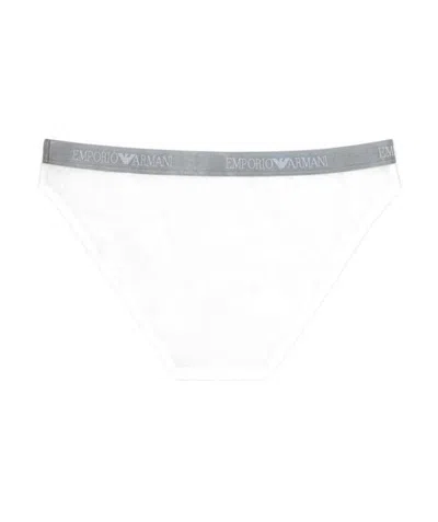 EMPORIO ARMANI LOGO EMBROIDERED PANTIES