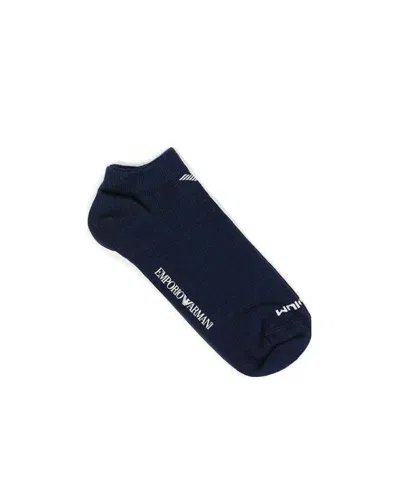 EMPORIO ARMANI LOGO KNITTED SOCKS