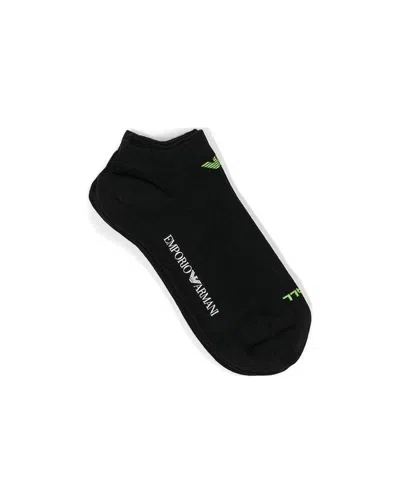 EMPORIO ARMANI LOGO KNITTED SOCKS