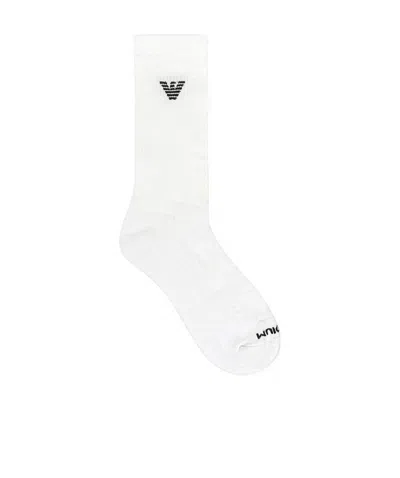 EMPORIO ARMANI LOGO KNITTED SOCKS